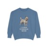 Cairn Terrier Mom Sweatshirt, Blue Jean, front view