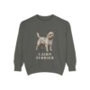 Cairn Terrier Sweatshirt, Pepper, front view