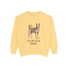 Canaan Dog Sweatshirt, Butter, front view