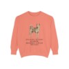 Canaan Dog Humor Sweatshirt, Terracotta, front view