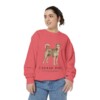 Canaan Dog Latin Sweatshirt, Watermelon, person 2 front