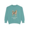 Canaan Dog Sweatshirt, Seafoam, front view