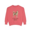 Canaan Dog Sweatshirt, Watermelon, front view