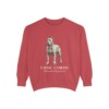 Cane Corso Latin Sweatshirt, Crimson, front view