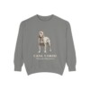 Cane Corso Latin Sweatshirt, Grey, front view