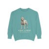 Cane Corso Latin Sweatshirt, Seafoam, front view