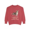 Cardigan Welsh Corgi Dad Sweatshirt, Crimson, front view