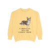 Cardigan Welsh Corgi Mom Sweatshirt, Butter, front view