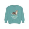 Cardigan Welsh Corgi Sweatshirt, Seafoam, front view