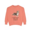 Cardigan Welsh Corgi Sweatshirt, Terracotta, front view