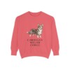 Cardigan Welsh Corgi Sweatshirt, Watermelon, front view