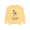 Catahoula Leopard Dog Dad Sweatshirt, Butter, front view