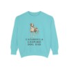 Catahoula Leopard Dog Dad Sweatshirt, Chalky Mint, front view