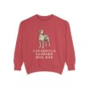 Catahoula Leopard Dog Dad Sweatshirt, Crimson, front view