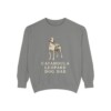 Catahoula Leopard Dog Dad Sweatshirt, Grey, front view