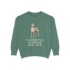 Catahoula Leopard Dog Dad Sweatshirt, Light Green, front view