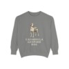 Catahoula Leopard Dog Sweatshirt, Grey, front view
