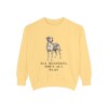 catahoula-leopard-dog-sweatshirt-humor-butter Catahoula Leopard Dog Humor Sweatshirt, Butter, front view