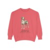 Catahoula Leopard Dog Latin Sweatshirt, Watermelon, front view