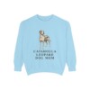 Catahoula Leopard Dog Mom Sweatshirt, Chambray, front view