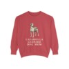 Catahoula Leopard Dog Mom Sweatshirt, Crimson, front view