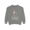 Catahoula Leopard Dog Mom Sweatshirt, Grey, front view