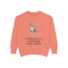 Catahoula Leopard Dog Mom Sweatshirt, Terracotta, front view