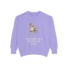 Catahoula Leopard Dog Sweatshirt, Violet, front view