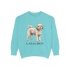 Cavachon Sweatshirt, Chalky Mint, front view