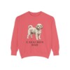 Cavachon Dad Sweatshirt, Watermelon, front view