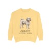 Cavachon Humor Sweatshirt, Butter, front view