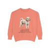 Cavachon Humor Sweatshirt, Terracotta, front view