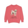 Cavachon Humor Sweatshirt, Watermelon, front view