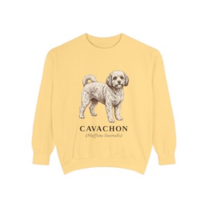 Cavachon Latin Sweatshirt, Butter, front view