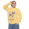 cavachon-sweatshirt-latin-butter-person-2-context Cavachon Latin Sweatshirt, Butter, person 2 context