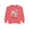 cavachon-sweatshirt-latin-watermelon Cavachon Latin Sweatshirt, Watermelon, front view