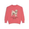 cavachon-sweatshirt-mom-watermelon Cavachon Mom Sweatshirt, Watermelon, front view