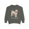 Cavachon Sweatshirt, Pepper, front view