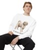 Cavachon Sweatshirt, White, person 1 context