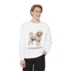 Cavachon Sweatshirt, White, person 1 front