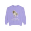 cavalier-king-charles-spaniel-sweatshirt-dad-violet Cavalier King Charles Spaniel Dad Sweatshirt, Violet, front view