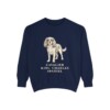 Cavalier King Charles Spaniel Sweatshirt, True Navy, front view