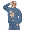 Cavapoo Sweatshirt, Blue Jean, person 2 context