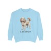 Cavapoo Sweatshirt, Chambray, front view