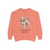 cavapoo-sweatshirt-mom-terracotta Cavapoo Mom Sweatshirt, Terracotta, front view