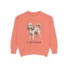 Cavapoo Sweatshirt, Terracotta, front view