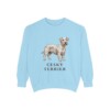 Cesky Terrier Sweatshirt, Chambray, front view