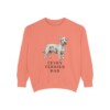 Cesky Terrier Dad Sweatshirt, Terracotta, front view