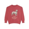 Cesky Terrier Humor Sweatshirt, Crimson, front view