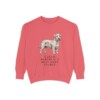Cesky Terrier Humor Sweatshirt, Watermelon, front view